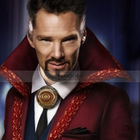my portfolio: Benedict Cumberbatch Doctor Strange Wool Red Coat
