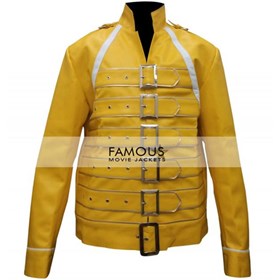 my portfolio: Freddie Mercury Yellow Concert Replica Jacket